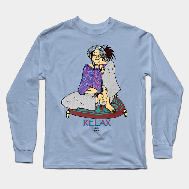 Relax Ren Long Sleeve T-Shirt by TeeJay93